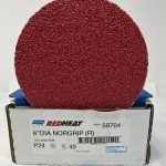 RedHeat 24 Grit 6" Disc 59704