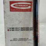 Gundlach 8" Scraper Blade 376-9
