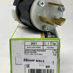 30 Amp Male Drum Plug 7063