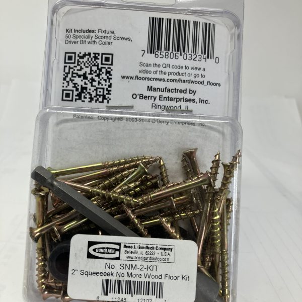 Squeak No More Kit, Floor Repair Kit Stop Moving with 50 Screws for Hardwood Floors